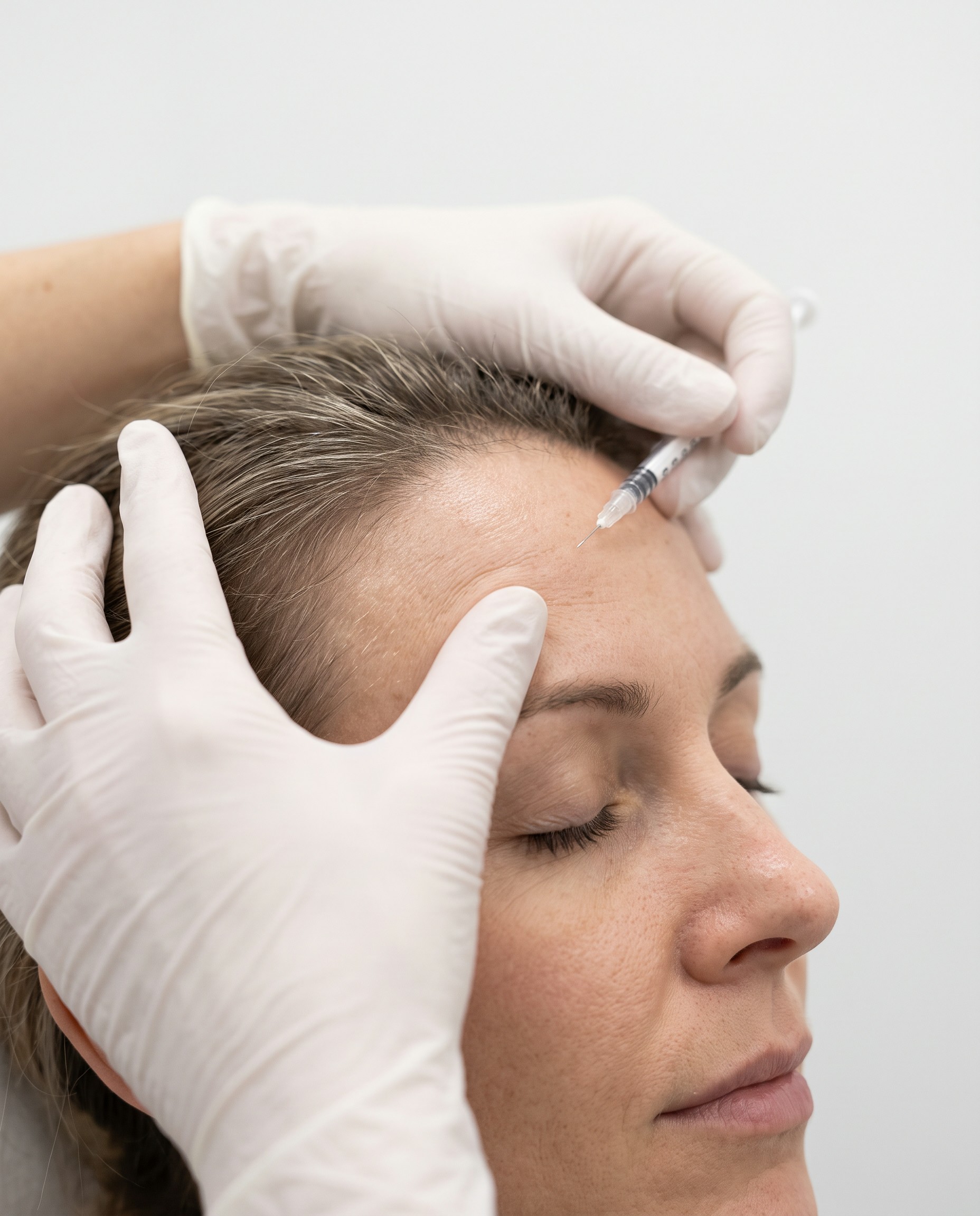Botox application with Dr. Manuel Díaz Guzmán