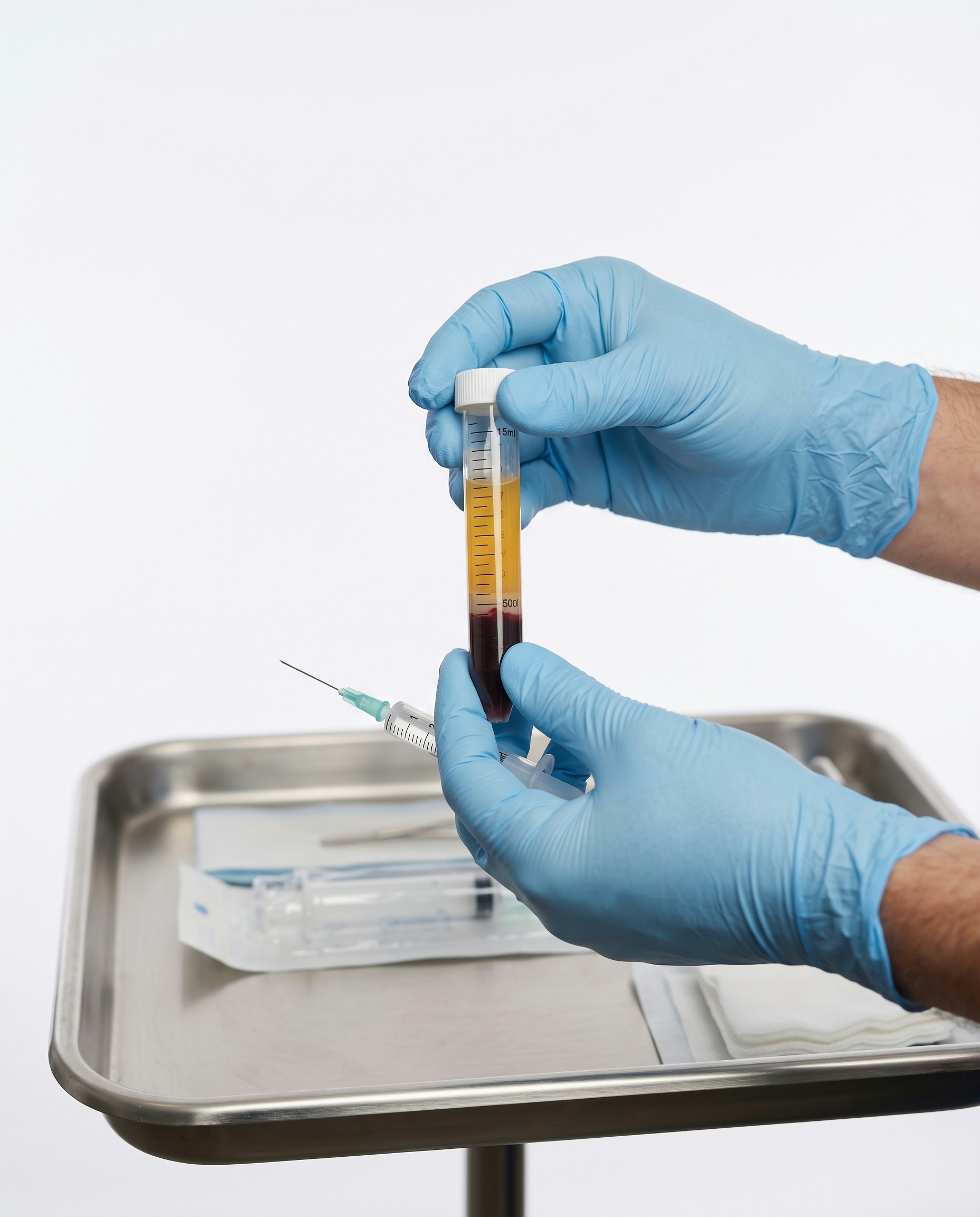 Preparación de plaquetas ricas en plasma con el Dr. Manuel Díaz Guzmán